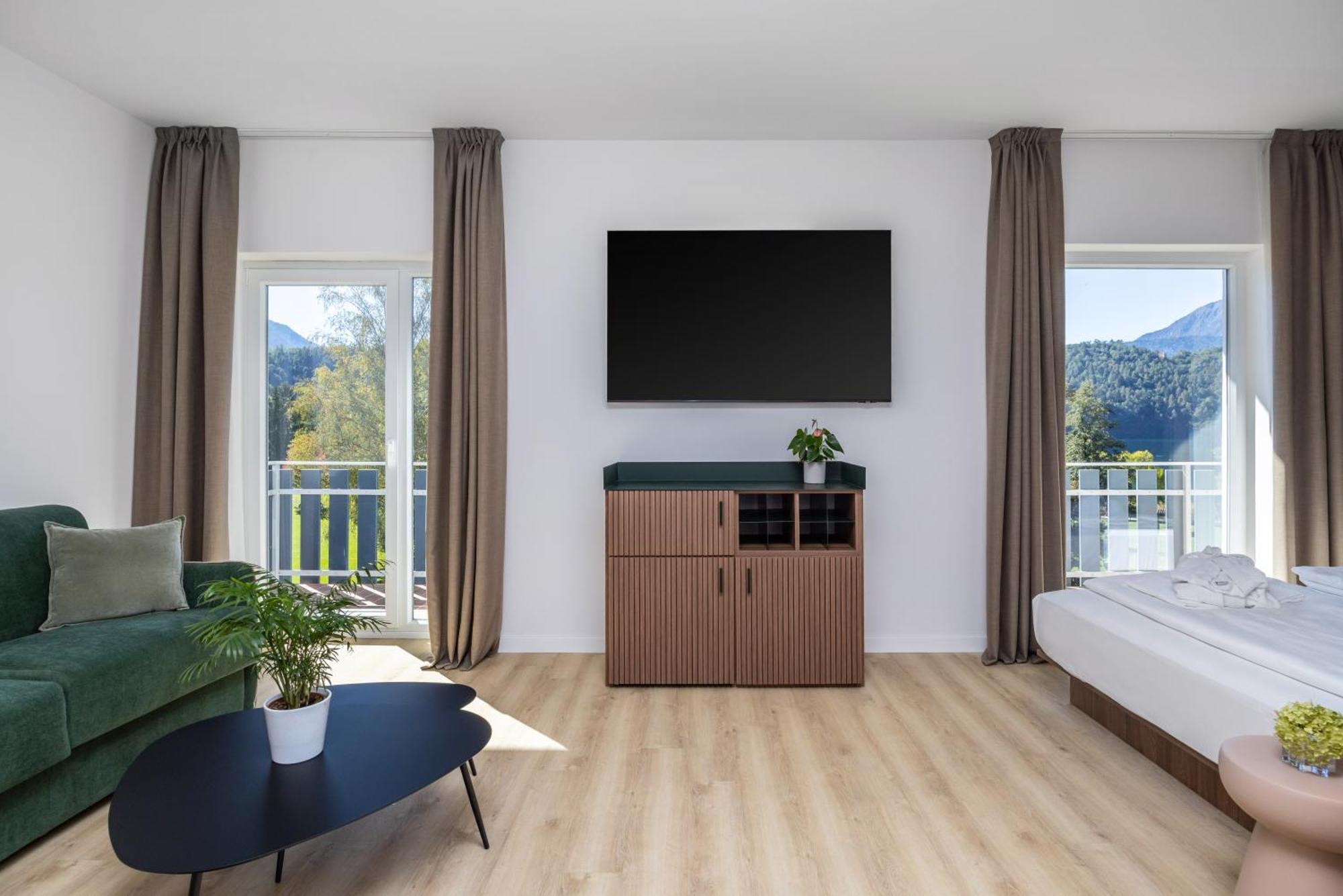 Hotel Al Sorriso Greenpark & Wellness Левико Терме Стая снимка